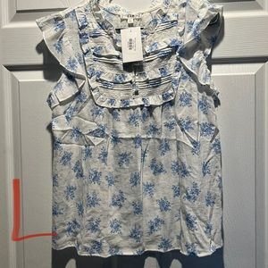 Size large sleeveless boutique top NWT